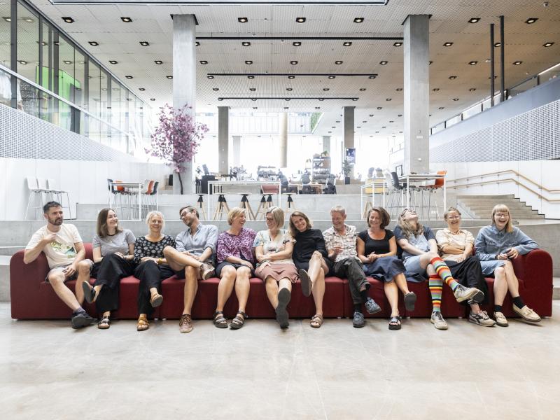 Medarbejdere fra Aarhus Bibliotekerne.